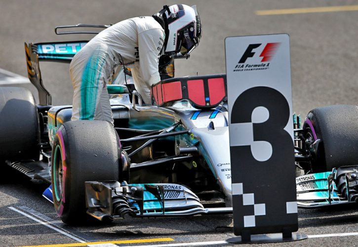 Valtteri Bottas Mercedes Belgian Grand Prix qualifying