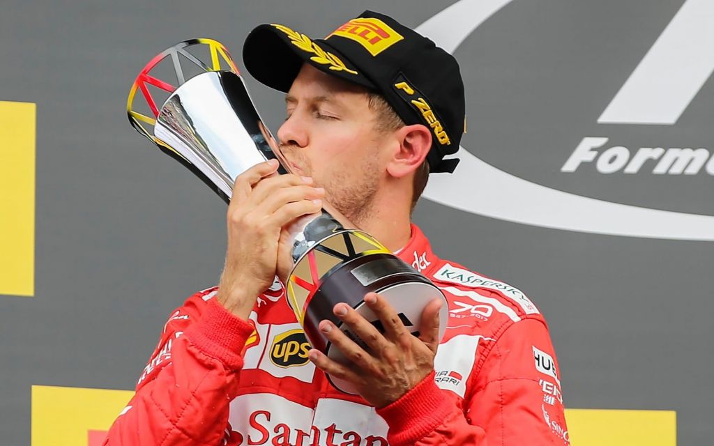 After nine years without a world title Sebastian Vettel is looking good to land Ferrari the elusive global crown
Credit
Srdjan Suki  EPA