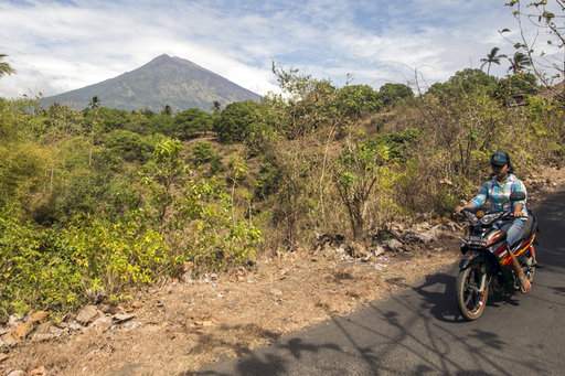 50000 evacuate as Bali volcano swells