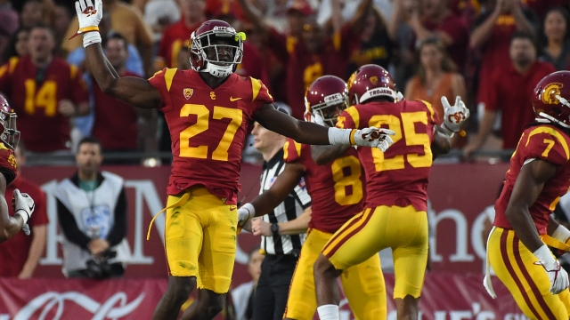 Jayne Kamin |USA Today Sports Images				
					USC vs. Texas Trojans top Longhorns on double overtime field goal in rematch of 2006 Rose Bowl