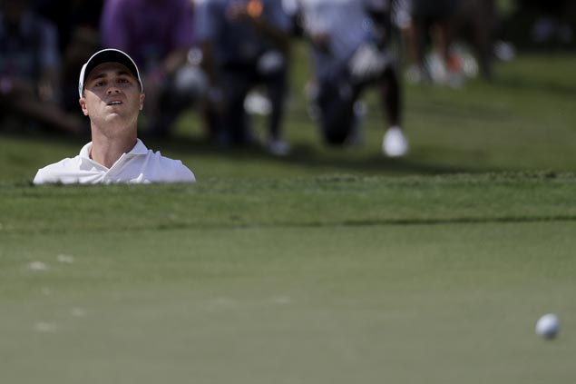 Justin Thomas eagles 18th to share of lead with Paul Casey Webb Simpson in Tour Championship