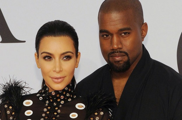 Kim Kardashian and Kanye West