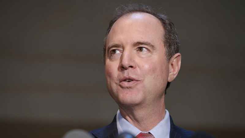 Rep. Adam Schiff D-Calif. ranking member of the House Intelligence Committee speaks after a closed meeting on Capitol Hill in Washington