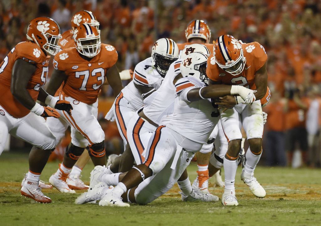 Clemson Offensive Struggles Football