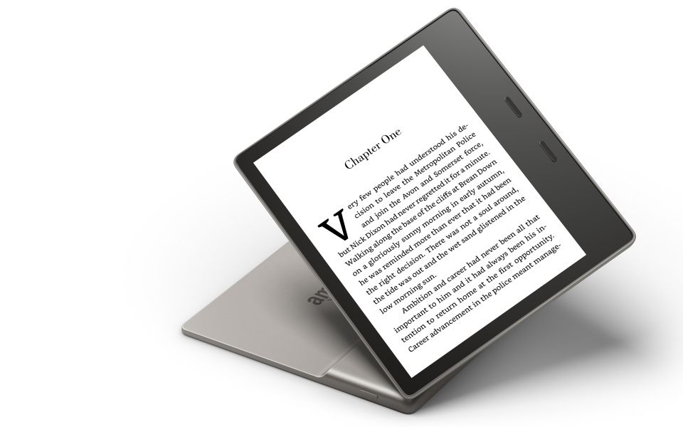 Amazon's New Kindle Oasis Syncs Audible With Kindle And Safely Works In The Bath