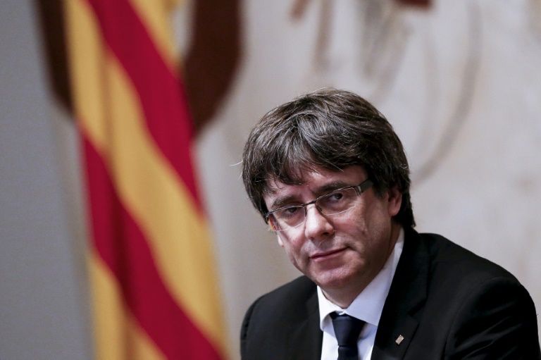 Catalan president Carles PuigdemontMore