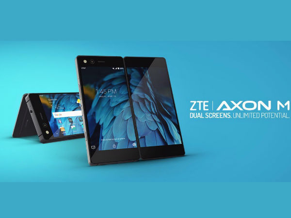 ZTE Axon M dual-screen foldable smartphone launched