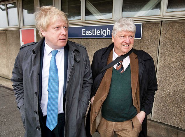 In the run-up to the referendum Mr Johnson repeatedly attacked his son's stance on Brexit saying staying the bloc was crucial for stopping climate change