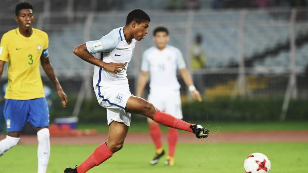 Liverpool youngster Brewster scores hat-trick to send England to first ever U-17 World Cup final