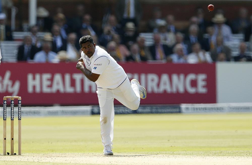 Rangana Herath picked 11 wickets in the game