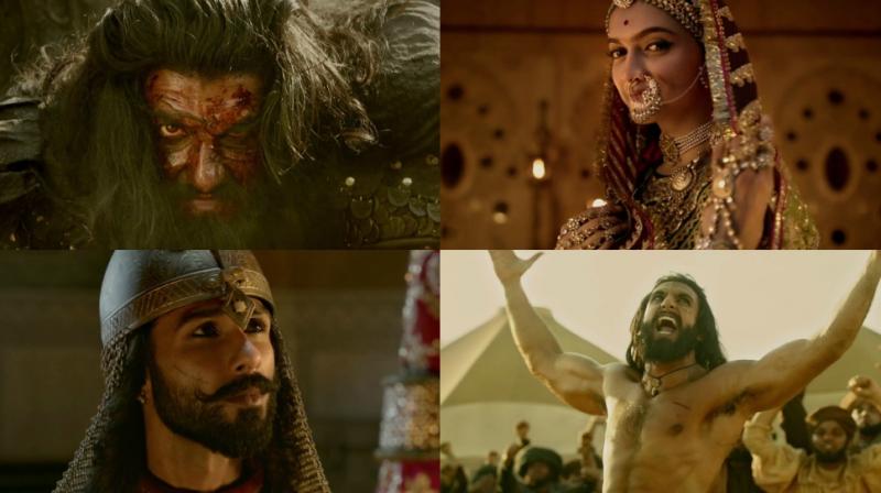 Screengrabs from 'Padmavati&#039 trailer