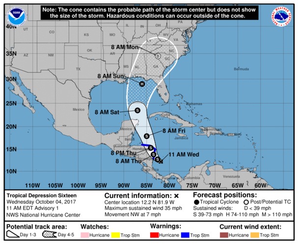 Tropical development possible, could bring Georgia rain