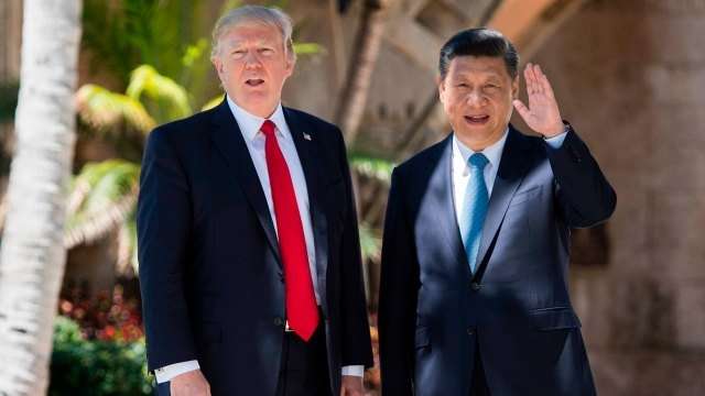 Trump Xi Jinping