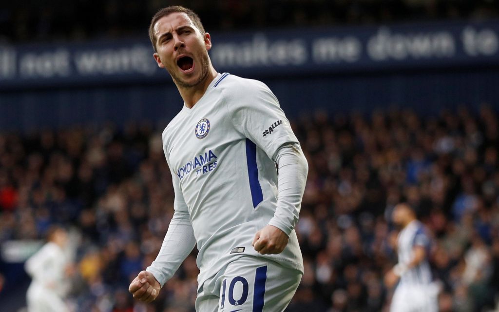 Eden Hazard hails Mohamed Salah as a'top top top player ahead of Chelsea's trip to Anfield