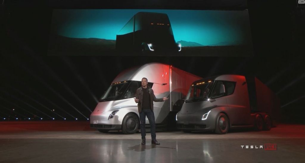 “I hope you like what you see,” said Elon Musk while presenting the Tesla Semi