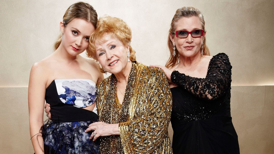 Billie Lourd pays tribute to her mother Carrie Fisher and grandmother Debbie Reynolds