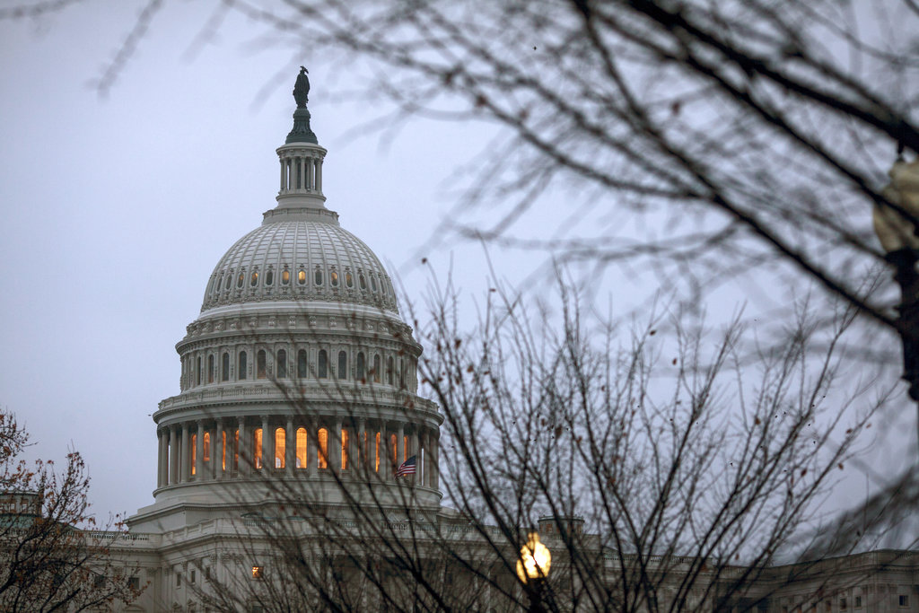 The Capitol is seen in Washington