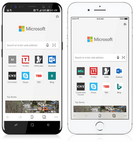 Microsoft Edge browser now available for all Android and iOS users