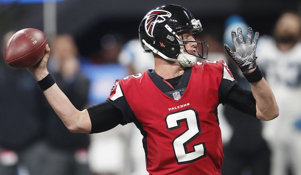 Atlanta Falcons quarterback Matt Ryan will lead his team against the Los Angeles Rams in an NFC Wild Card game on Saturday