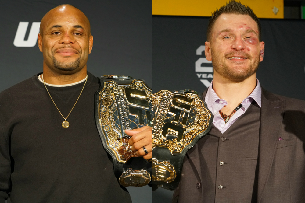 Dana White likes Miocic vs. Cormier but'DC unwilling with Velasquez return looming