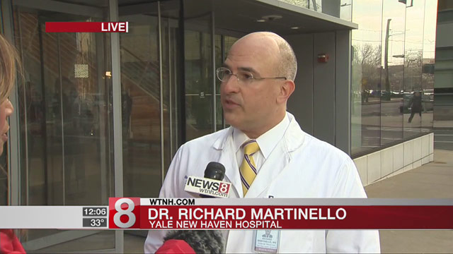 Dr. Richard Martinello Medical Director of Infection Prevention at Yale New Haven Hospital