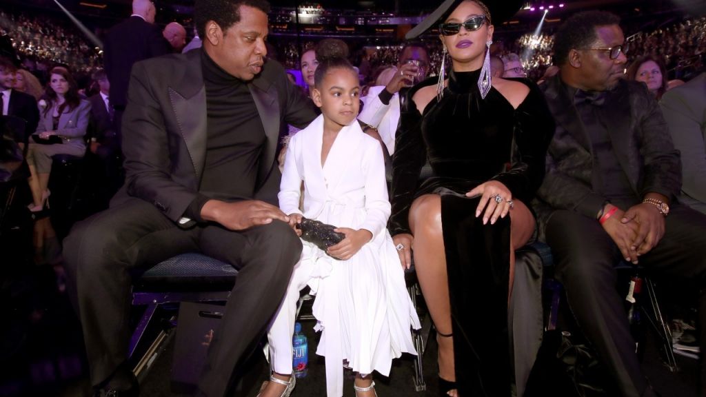 Blue Ivy Shushing Her Parents at the Grammys is Now a Meme