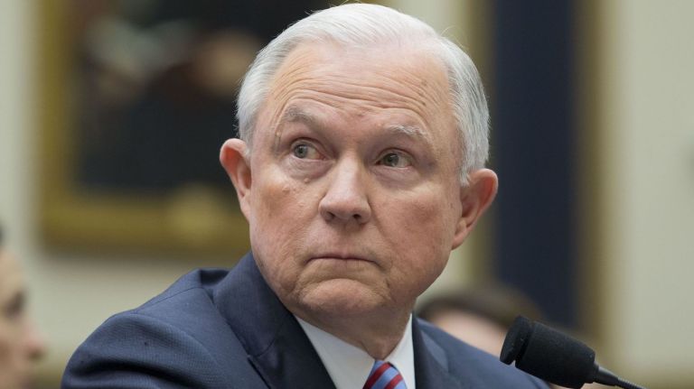 Attorney General Jeff Sessions seen here on Nov