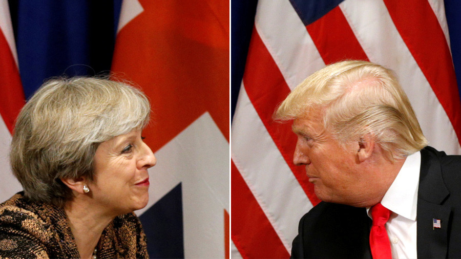 Make up or break up? May and Trump face awkward Davos meeting after months of bickering