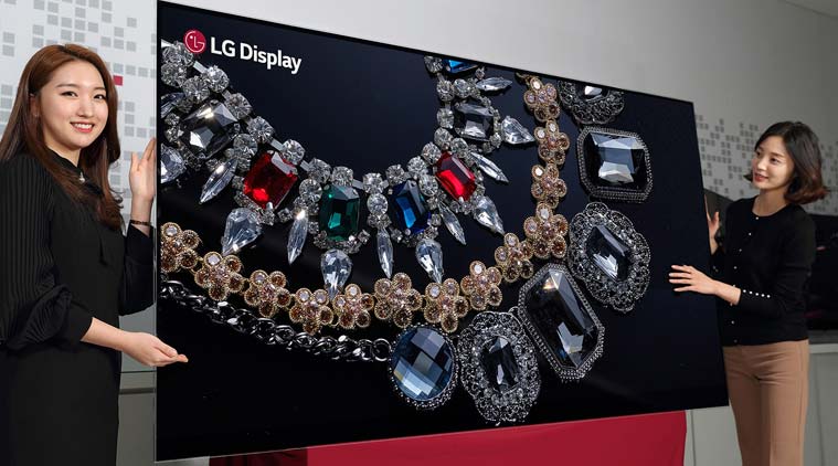 LG Display LG 8K television LG 8K display LG 88-inch OLED LG CES 2018 CES 2018 What is CES CES Las Vegas