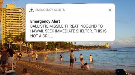 Panic Ensues in Hawaii After False Missile Alert