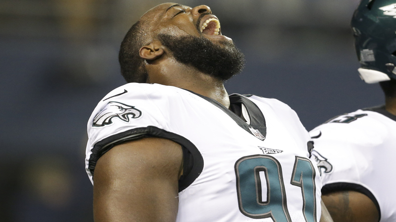 Eagles defensive tackle Fletcher Cox