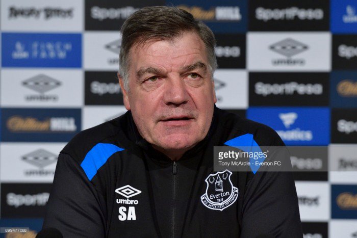 Sam Allardyce Spurs will be a tough test but Everton should be looking forward to Wembley trip