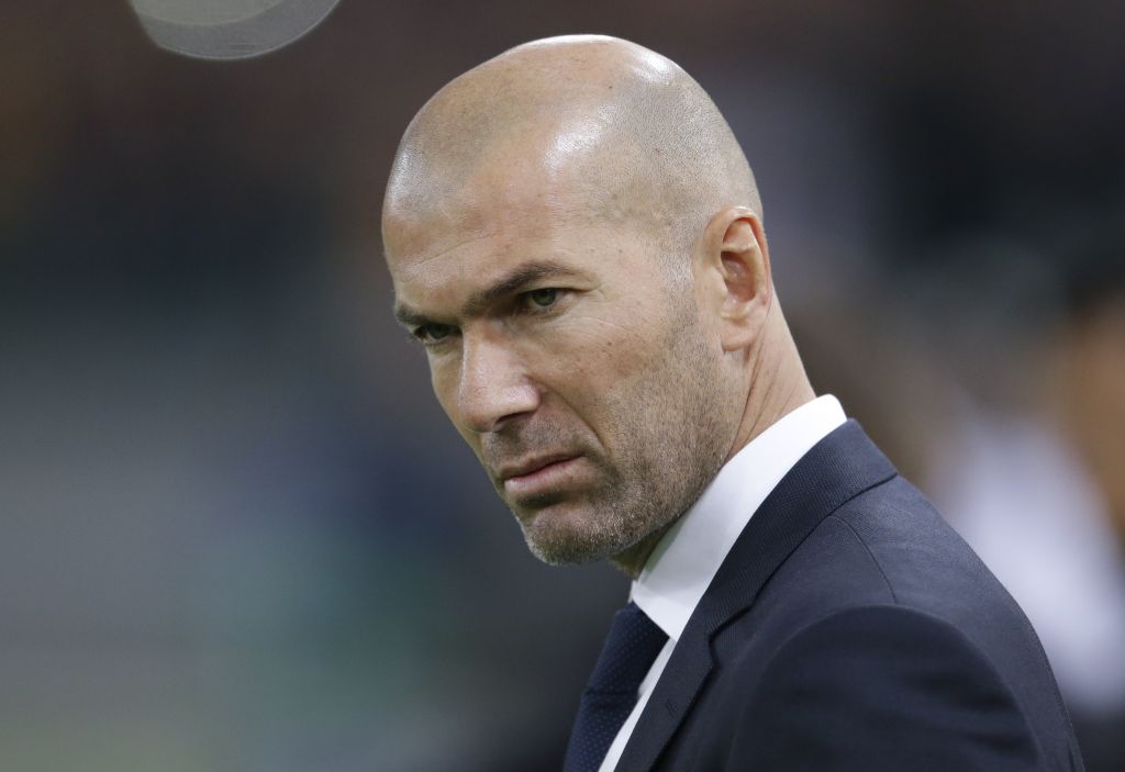 Real Madrid coach Zinedine Zidane | AP