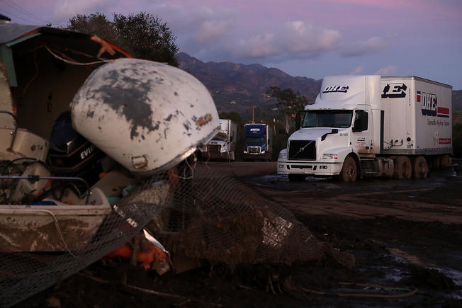 Rescue Crews Race Time to Find Missing People in Montecito