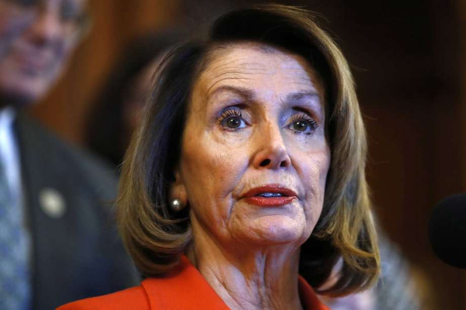 House Minority Leader Nancy Pelosi of Calif. speaks during a news conference on Capitol Hill in Washington. Pelosi remains optimistic about potential agreements with Washington Republicans on the budget and immig