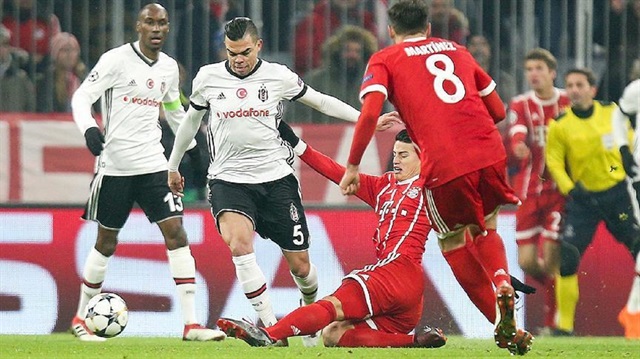 Bayern Munich defeated Besiktaş 5-0 Tuesday evening in a Champions League Round of 16 first-leg match