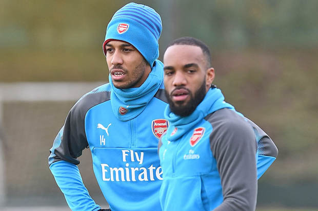 Aubameyang Lacazette