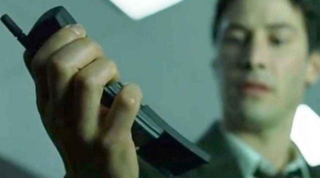 Keanu Reeves in'The Matrix.                  Warner Bros./Screenshot by Spotern