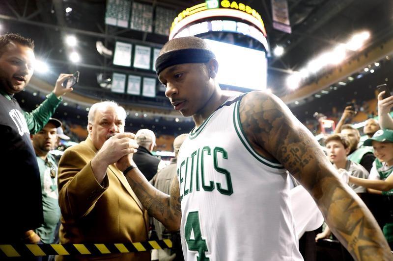 REUTERS  Winslow Townson Isaiah Thomas used to play point guard for the Boston Celtics