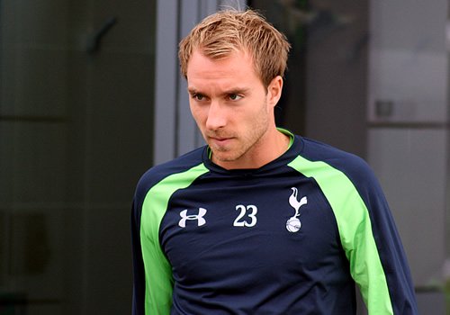 Tottenham midfielder Christian Eriksen