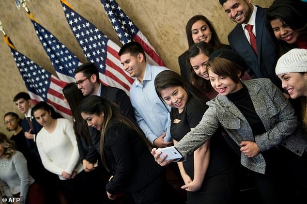 Dozens of'Dreamers- immigrants who came to the United States illegally as children- prepare to attend President Donald Trump's State of the Union address to Congress