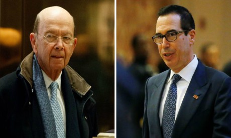 Wilbur Ross Steve Mnuchin