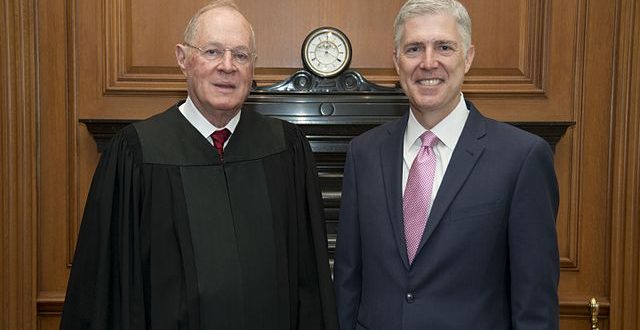 Gorsuch silent as court sharply divided on union fees