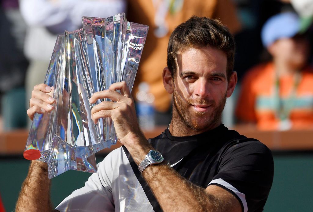 Juan Martin del Potro won the Indian Wells title. Mark J Terrill  AP