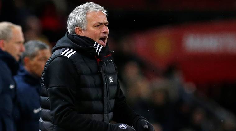 Manchester United manager Jose Mourinho during FA Cup clash against Brighton