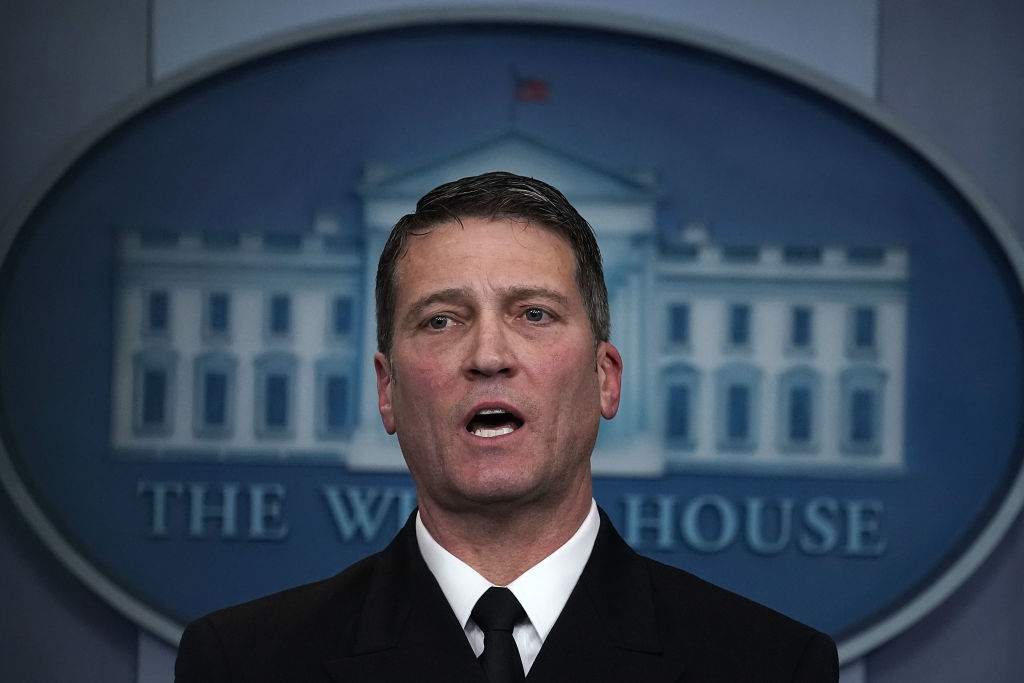 White House Physician Tapped to Head VA