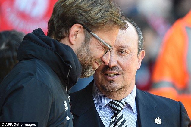 Rafa Benitez has warned Jurgen Klopp that his Liverpool side need trophies to be remembered