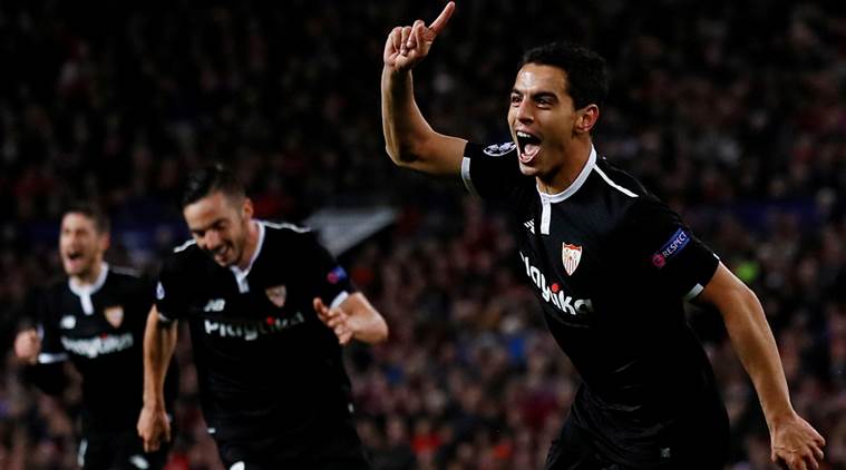 Sevilla beat Manchester United 2-1 in Champions League