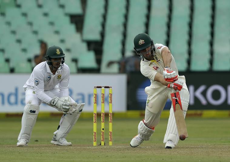 South Africa vs Australia Live score Mitchell Marsh and Tim Paine share a 48-run stand between them at the start of Day 2