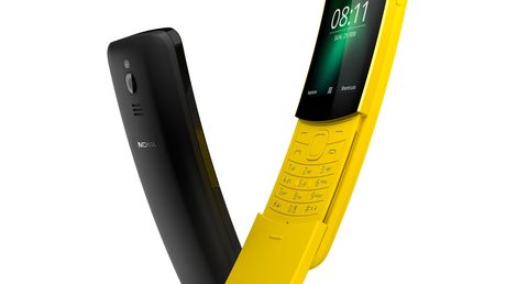 The Nokia 8110 an icon reloaded and launched at the Mobile World Congress